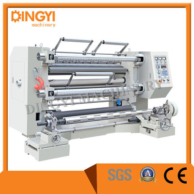 3,8KW Non Woven OPP CPP PE PVC Maszyna do przewijania do cięcia wzdłużnego